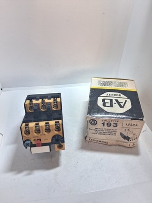 ALLEN BRADLEY 193-BSB22 BIMETALLIC OVERLOAD RELAY 1.5-2.3A SERIES B NIB