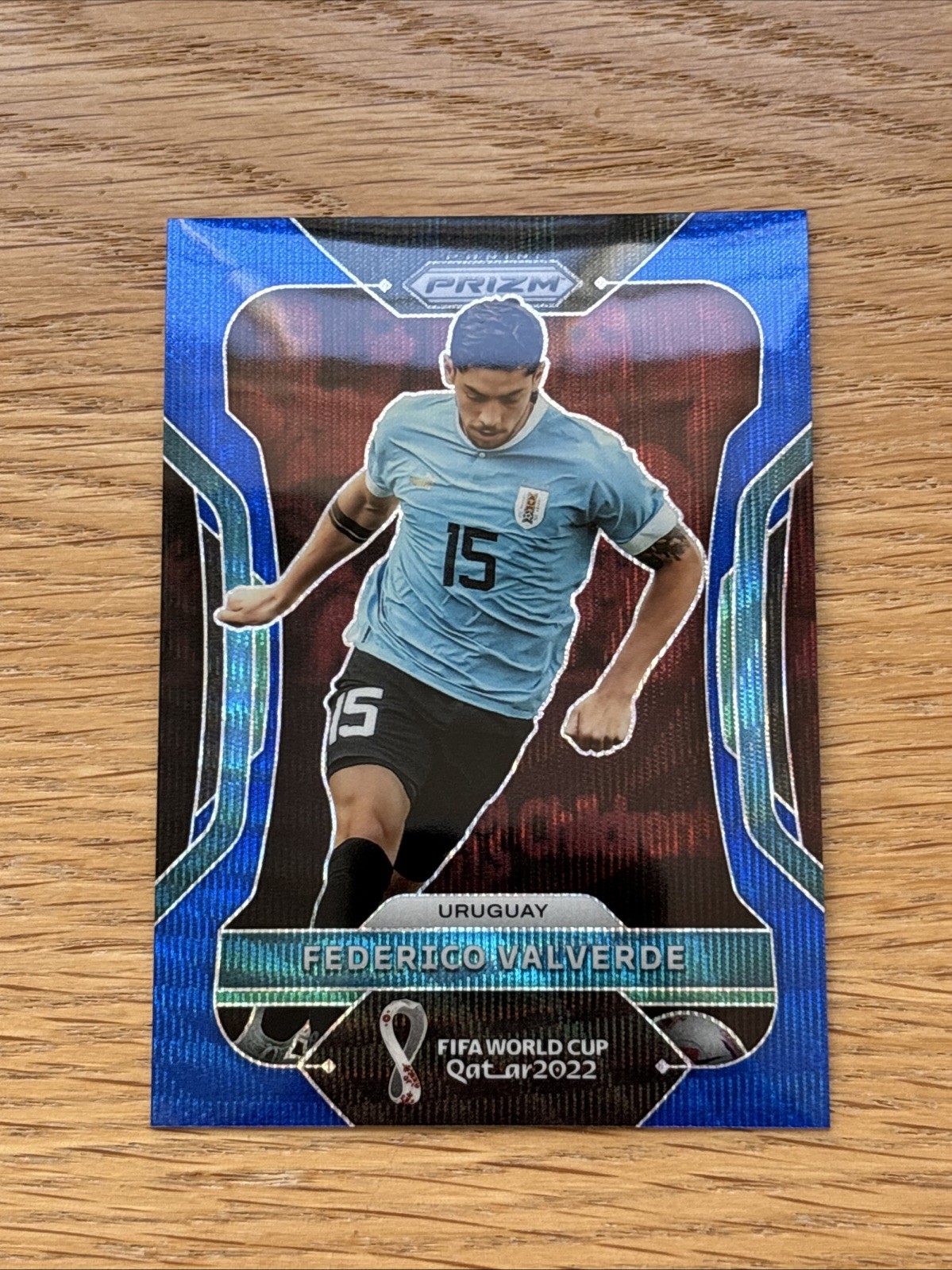 2022 Panini Prizm World Cup 277 Federico Valverde Blue Wave /199🔥⚽️