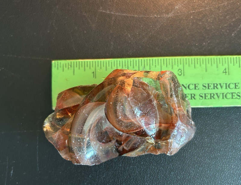Clarksburg WV. Akro Agate Marble Factory Cullet Dump  4.2 Specimen