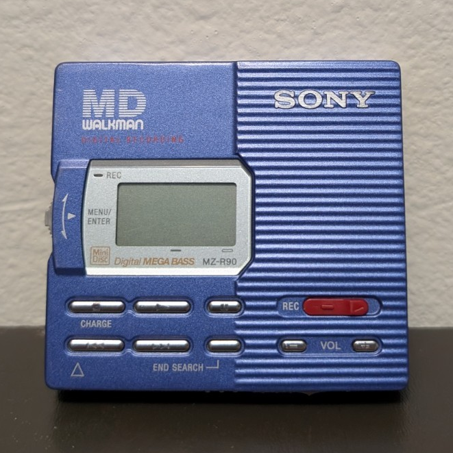 SONY ポータブルMDプレーヤー MZ-R90 Sony MZ-R90 Personal MiniDisc Player for sale online | eBay
