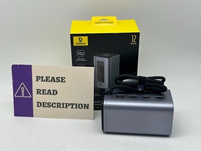 Baseus Docking Station Dual Monitor, Nomos Win Air(12 in 1) Laptop Dock