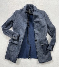 Banana Republic, Coat Wool blend textured knit blazer, size 0 Office Coat Blazer