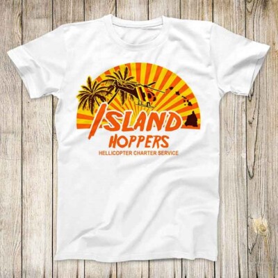 Island Hoppers Magnum PI King TV Classic Hawaii T-Shirt 3232 