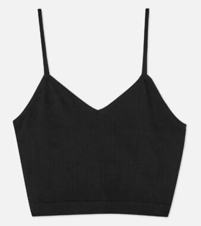 Cropped Tank Top | White | ONLY® #100 Cropped Tank Top | White | ONLY®