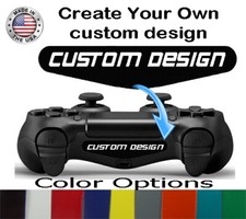 Custom Made Personalized PS4 Controller Logo Design Light Bar Sticker Decal