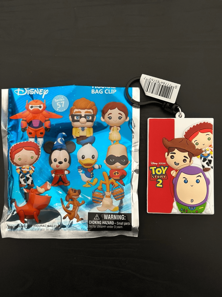 Disney Toy Story 2 Group Portrait Exclusive Figural Clip Keychain