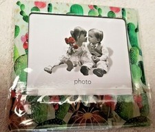 Souvenir Magnete da Frigo - Portafoto 10x10 con Catcus Verdi