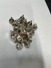 Knurled Thumb Screw Brass Plated 6-32 Thread 13/32 length 20 Pieces  179sp48pl