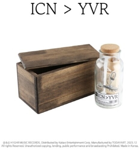 Big Naughty - Icn Yvr - в комплекте USB, Брелок для ключей, Набор наклеек, Бумага для стихов, Сложенный
