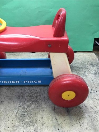 Vintage 1976 Fisher Price Riding Horse Toddler Ride On - Cute! Read - Fast Ship! - Picture 5 of 23