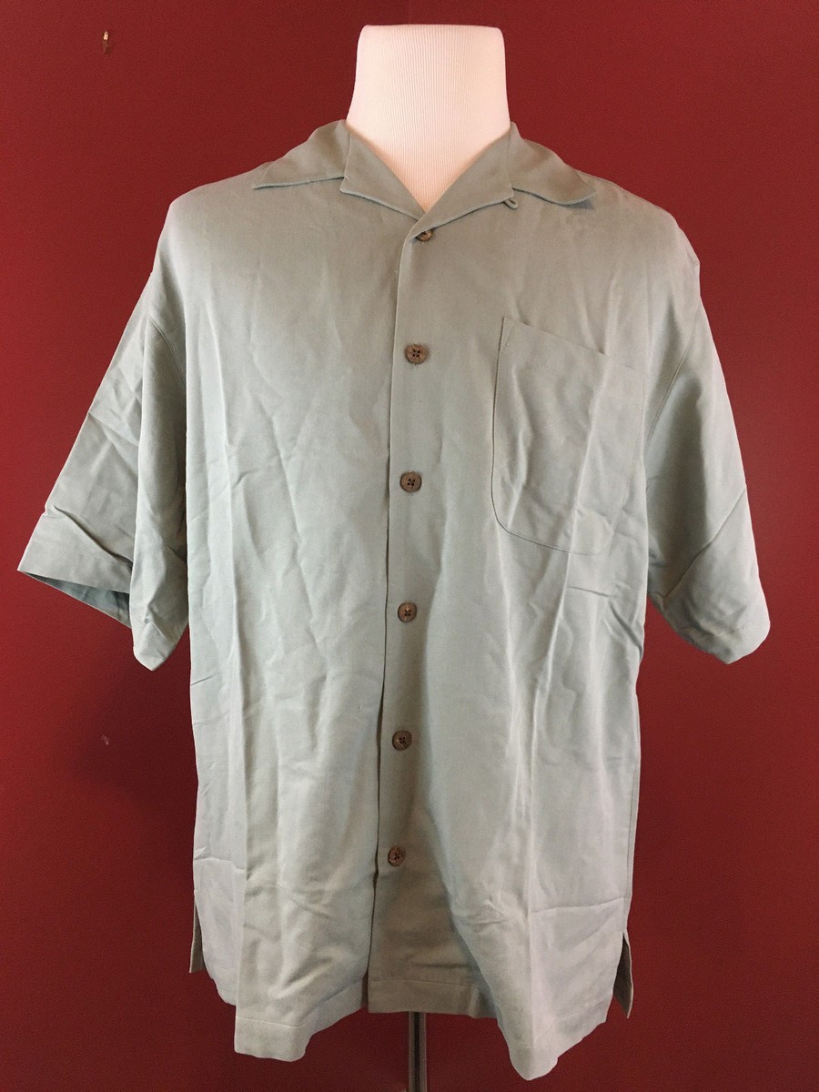 Chemise de camp boutonnée en soie neuve Eagle Dry Goods homme