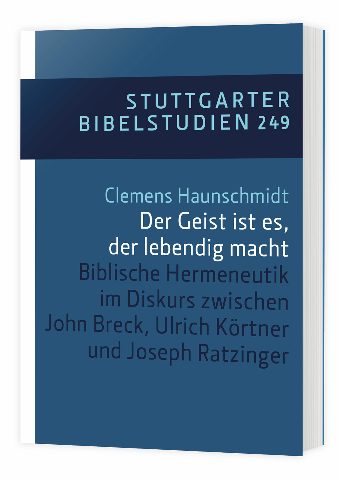 Thumbnail - Der Geist Ist Es, Der Lebendig Macht Clemens Haunschmidt