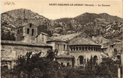 Old postcard St-GUILHEM-le-DÉSERT Le Couvent (687132)