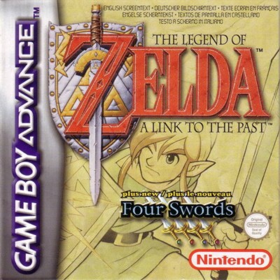 GameBoy Advance Legend of Zelda: A Link to the Past - Four Swords DE/EN mit OVP