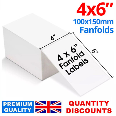 4x6'' 100x150mm Fächerfaltung Direkte Thermo Adresse Versandetiketten Stapel Munbyn