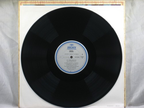Bach - St. John Passion - John Eliot Gardiner - 2LP Box Set AP 419 324-1 - Picture 7 of 8