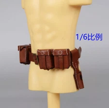 1/6 Soldier Accessories Belt Magazine Bags Model 12''Action Figures