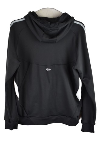 Adidas Climalite Kids Zip Up Black Jumper Sweatshirt Pullover Boys Size 14 Yrs - Picture 6 of 8
