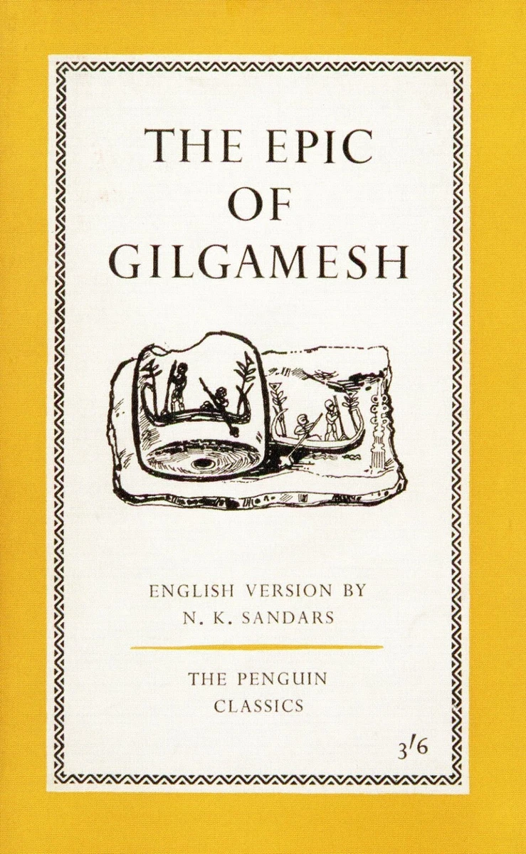 The Epic of Gilgamesh, Book Cover Art--POSTCARD | eBay