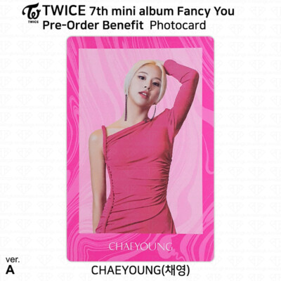 TWICE 7th Mini Album Fancy You Official Photocard Preorder Benefit