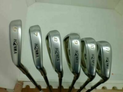 Set De Fers Honma BERES IS-01 3 étoiles - 7 Clubs (7-AW-SW) - Graphite Régulier - Main Droite