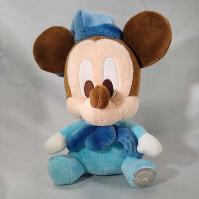 Disney Baby Mickey Mouse Plush Blue 9