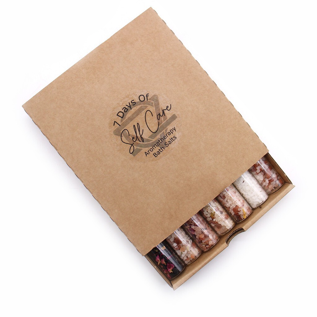 Himalayan Bath Salts 7-Days of Self Care Gift Set 7x40g