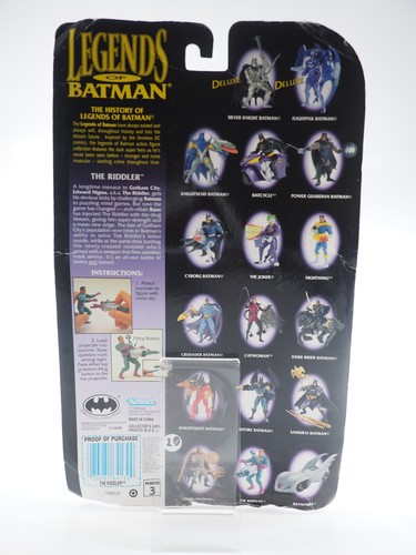 The Riddler - Legends of Batman - Sin usar - Kenner 1996 - Imagen 3 de 17