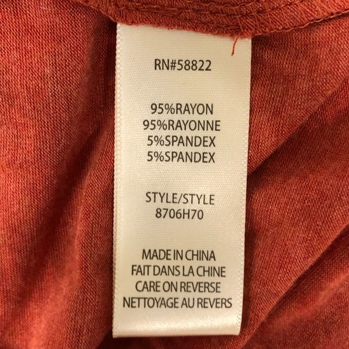Max Studio Women 3/4 Sleeve Blouse Top Shirt Size XS X-Small B308 -21 - Picture 8 of 13