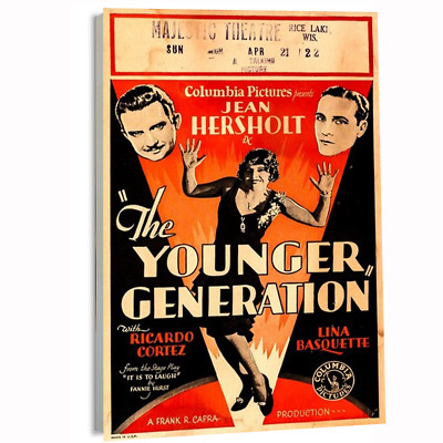 1929 The Younger Generation (Columbia) Movie Poster or Canvas