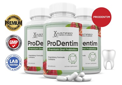 Prodentim Oral Probiotics 1.5 Billion CFU 3 Pack