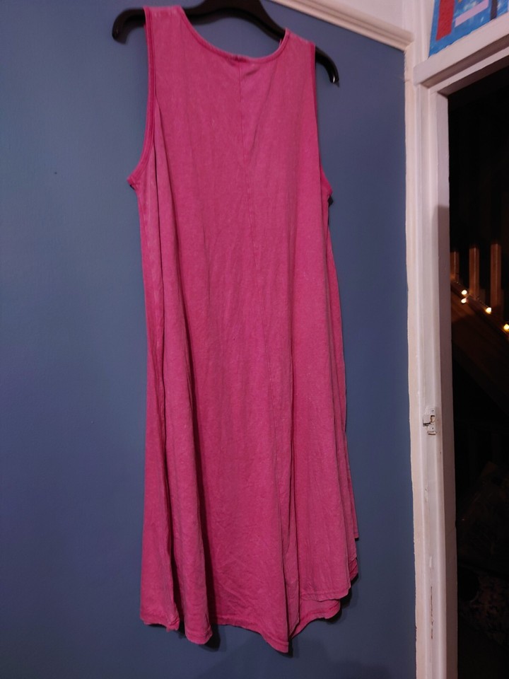 Pink Summer Dress Size 22/24.Yours eBay