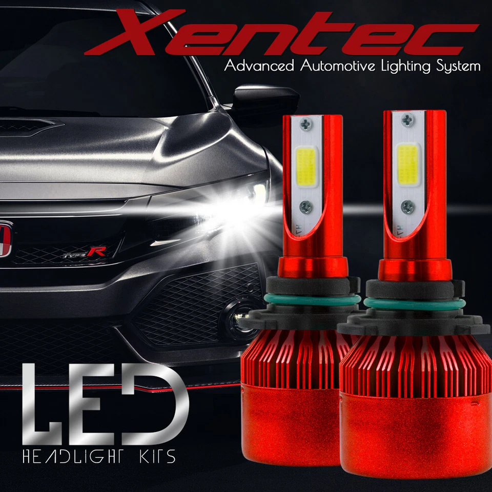XENTEC LED HID Headlight Conversion kit 9006 6000K for 2003-2014 Toyota Matrix - Image 2 of 4
