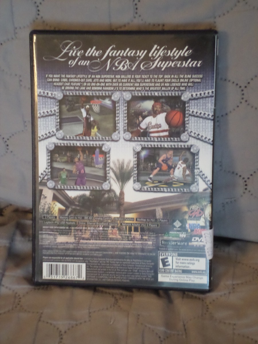 NBA Ballers -Sony PlayStation 2- 2004 31719268672| eBay