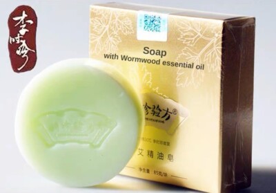 Qi Ai Jing You Zao Wormwood Moxibustion Moxa Artemisia Soap 85g  蕲艾 精油皂