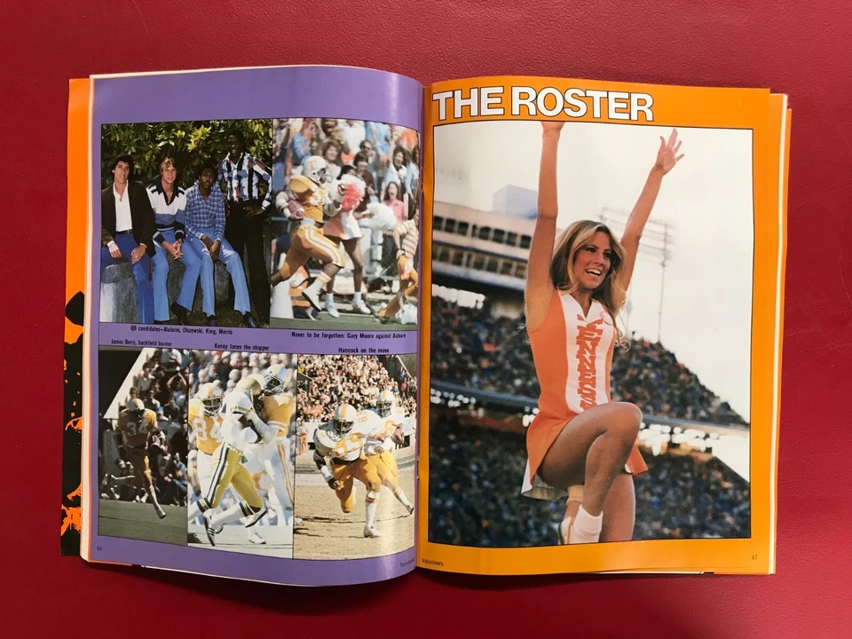 Tennessee Volunteers 1980 Football Season Guide EXCELLENT! Johnny Majors - Image 3 of 4