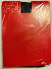 NOS Vintage Joseph Magnin CHANTILLY Designer Pantyhose Sandalfoot Wild Mink B
