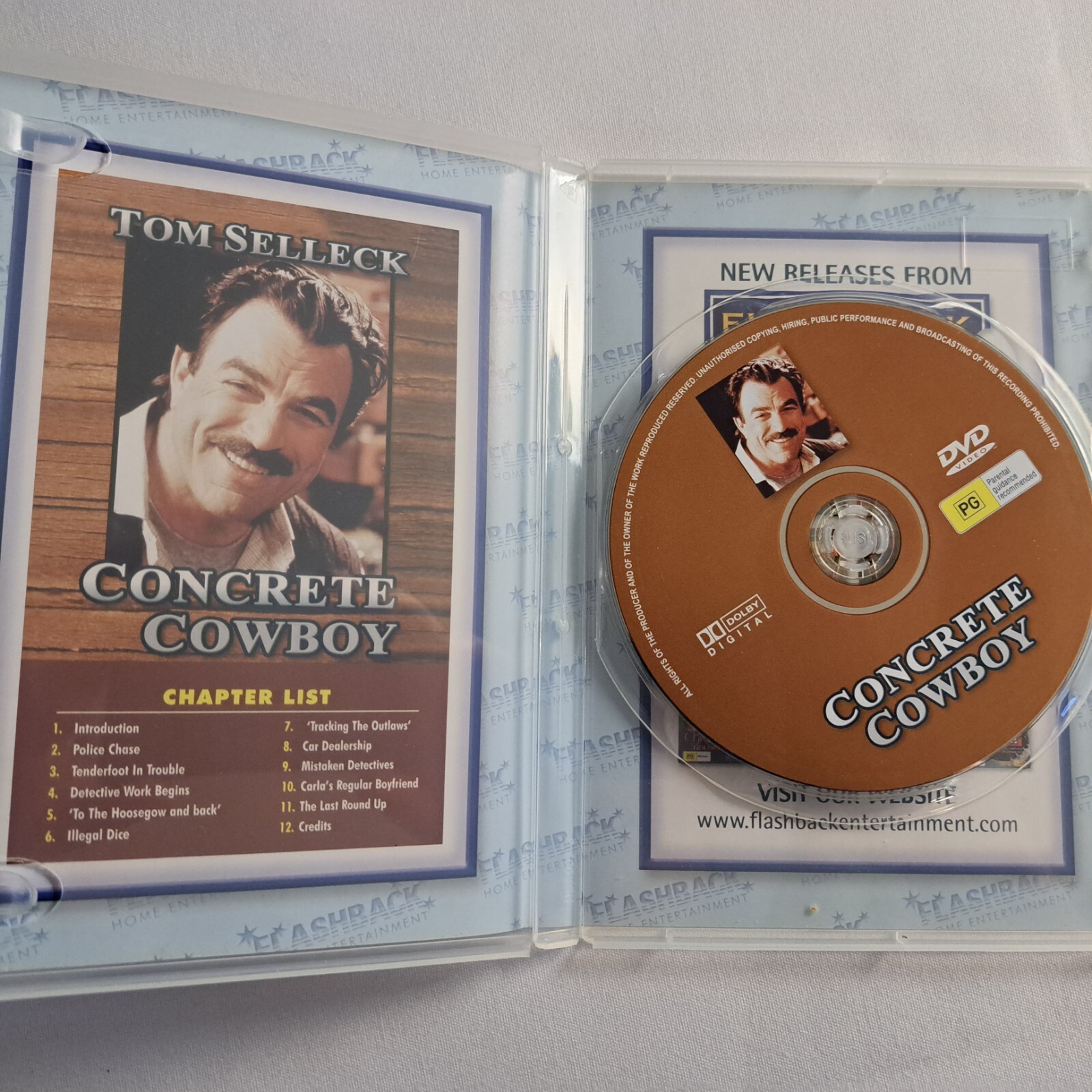 Concrete Cowboy Dvd Action Comedy Tom Selleck Fairchild LLM1 eBay
