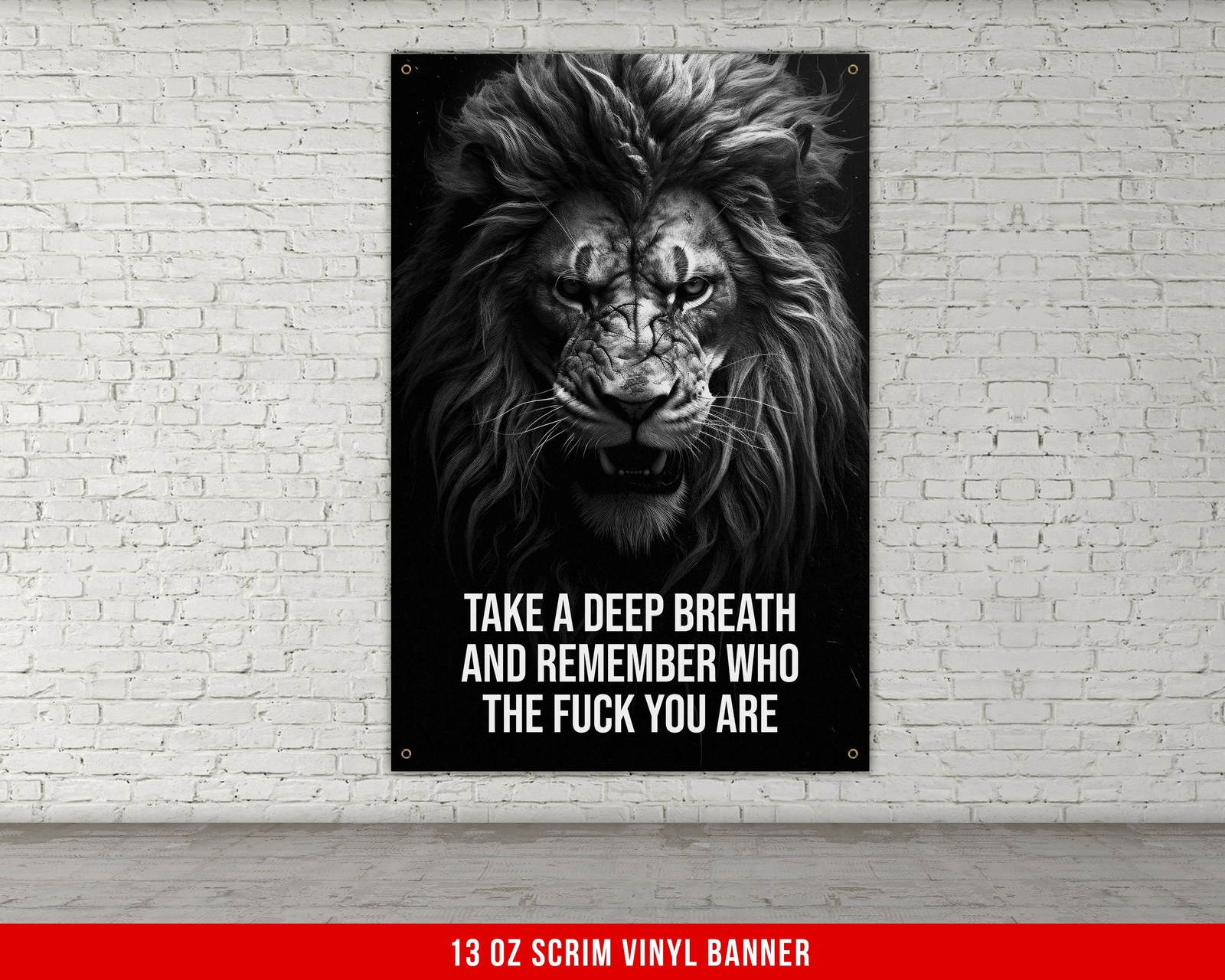 Striscione Palestra Personalizzato - Decorazione Motivazionale Sollevamento Pesi