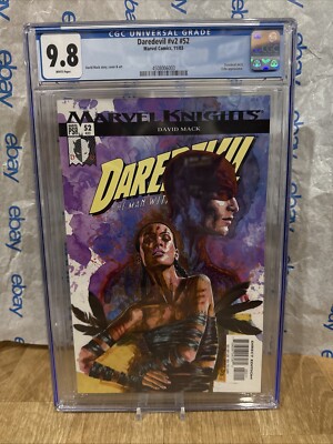 Daredevil 52 Marvel 2003 CGC 9.8 Origin of Echo - Kingpin Graded Comic
