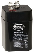GSM Outdoors American Hunter 6 Volt Lantern Rechargable Durable Battery DE30053