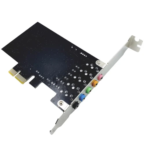 PCI-E 5.1 Sound Card Computer PCIE 5.1 Channel 3D Audio 6 Channels 3D Games _ou