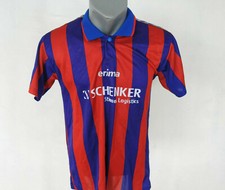 TV Schierling Germany Jersey Erima Striped Shirt Size S Blue Red Football Retro