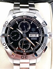 TAG Heuer Calibre 16 Chronograph Aquaracer Mens Watch Model CAF2010 Exc. Cond.. 5