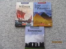 3 x DVD Alte Kulturen,Die Wikinger, Stoneheng...