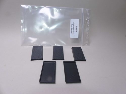 5x 50x25 mm Base Eckbase geeignet f Tabletop Warhammer 40k Age of Sigmar - Picture 2 of 2