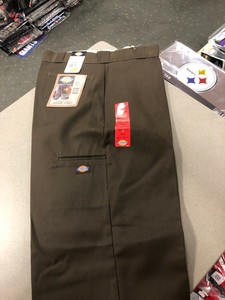 red dickies pants double knee
