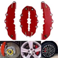 Copri Pinza Freno a Disco Universale Auto Brembo Rosso Accessori Mozzo Ruota Esterno