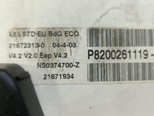 8200261119 cuadro de instrumentos para RENAULT CLIO II FASE (B CB0) 2001 177221