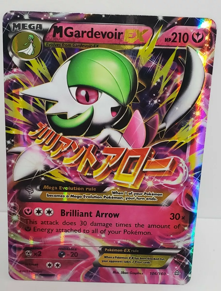 Carta Pokemon Gardevoir Ex (promo) Ultra Raro - Original Pt